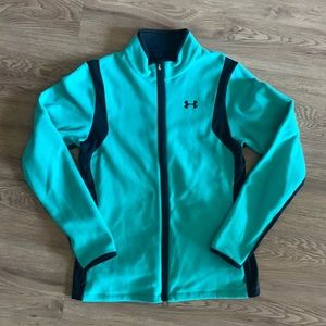 Under Armour Women's Jacket - Teal and Black